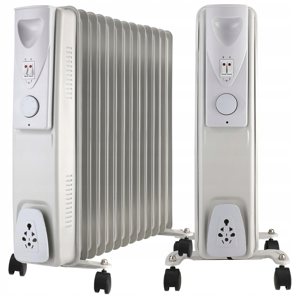 MINEXO 2500 W biely olejový radiátor